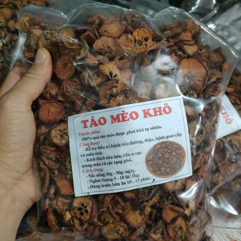 Táo mèo rừng khô ngâm rượu hàng chuẩn loại 1 Táo mèo rừng khô ngâm rượu hàng chuẩn loại 1