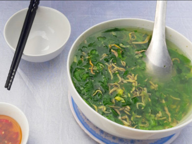 Canh Rươi nấu cải món ngon không thể thiếu khi đông về Canh Rươi nấu cải món ngon không thể thiếu khi đông về
